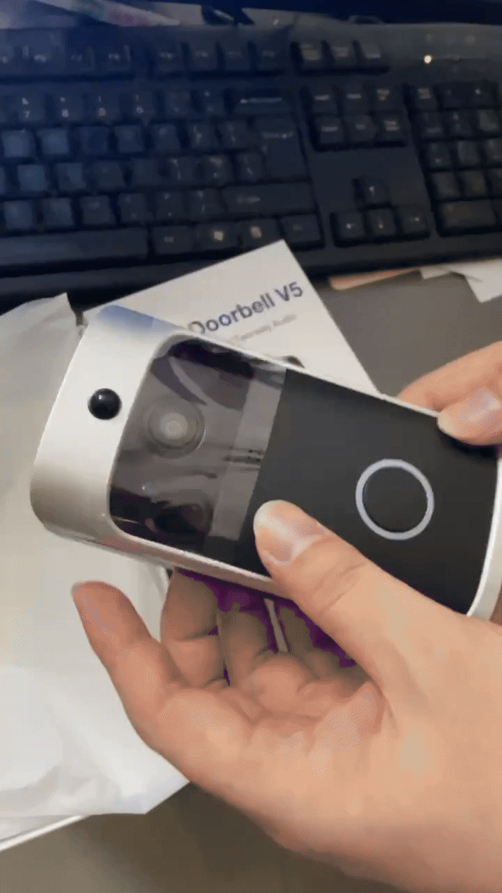 Smart Home WiFi Video Doorbell Wireless Camera Door Bell