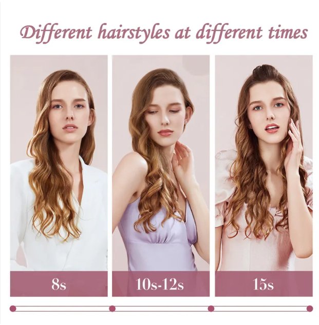 3-in-1 Hair Styling Curler with Electric Heating | Mahal Mart