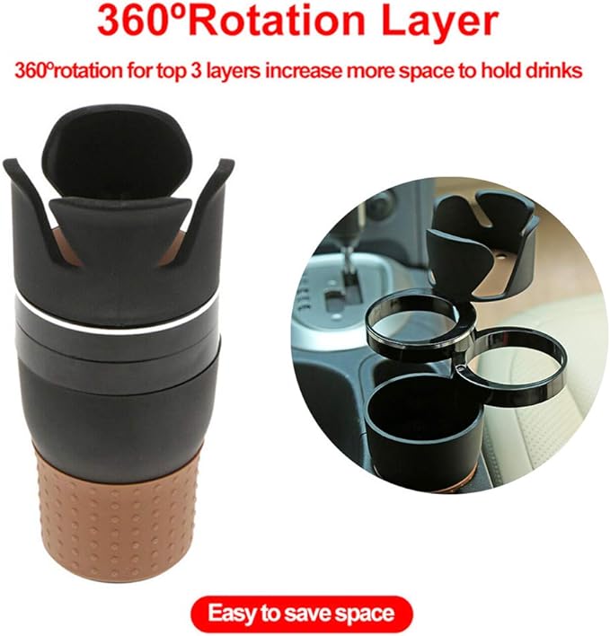 Multi-Function Car Cup Holder Drinks, Bottles | Mahal Mart