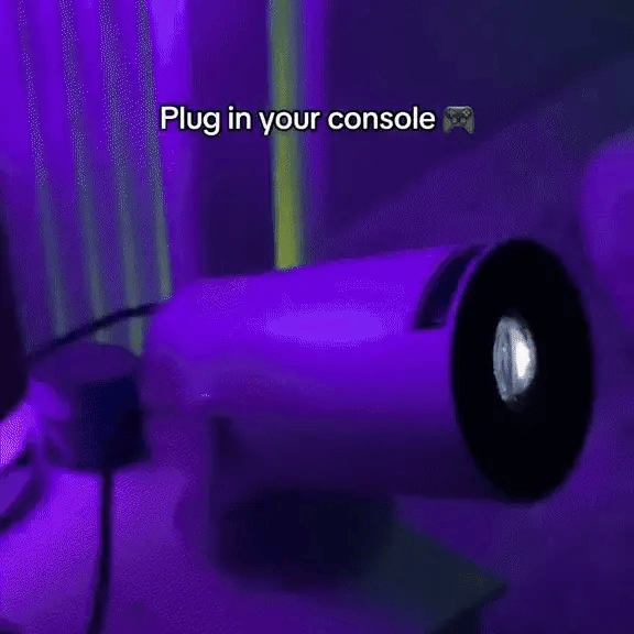 Mini Round LED Projector