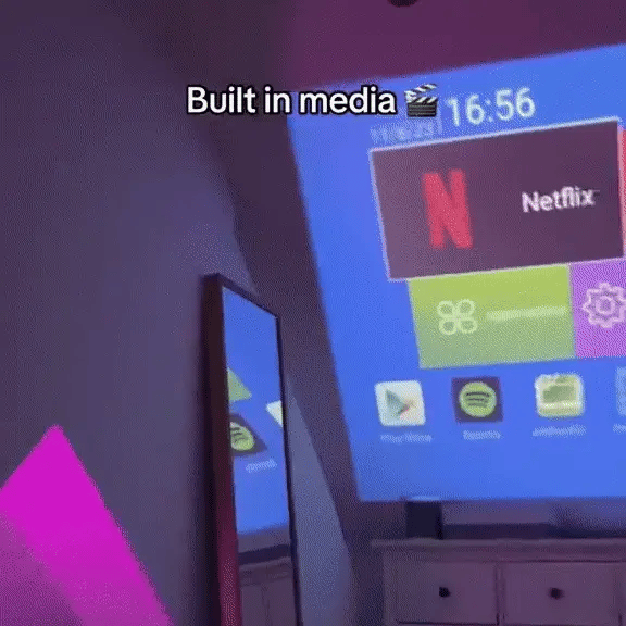 Mini Round LED Projector