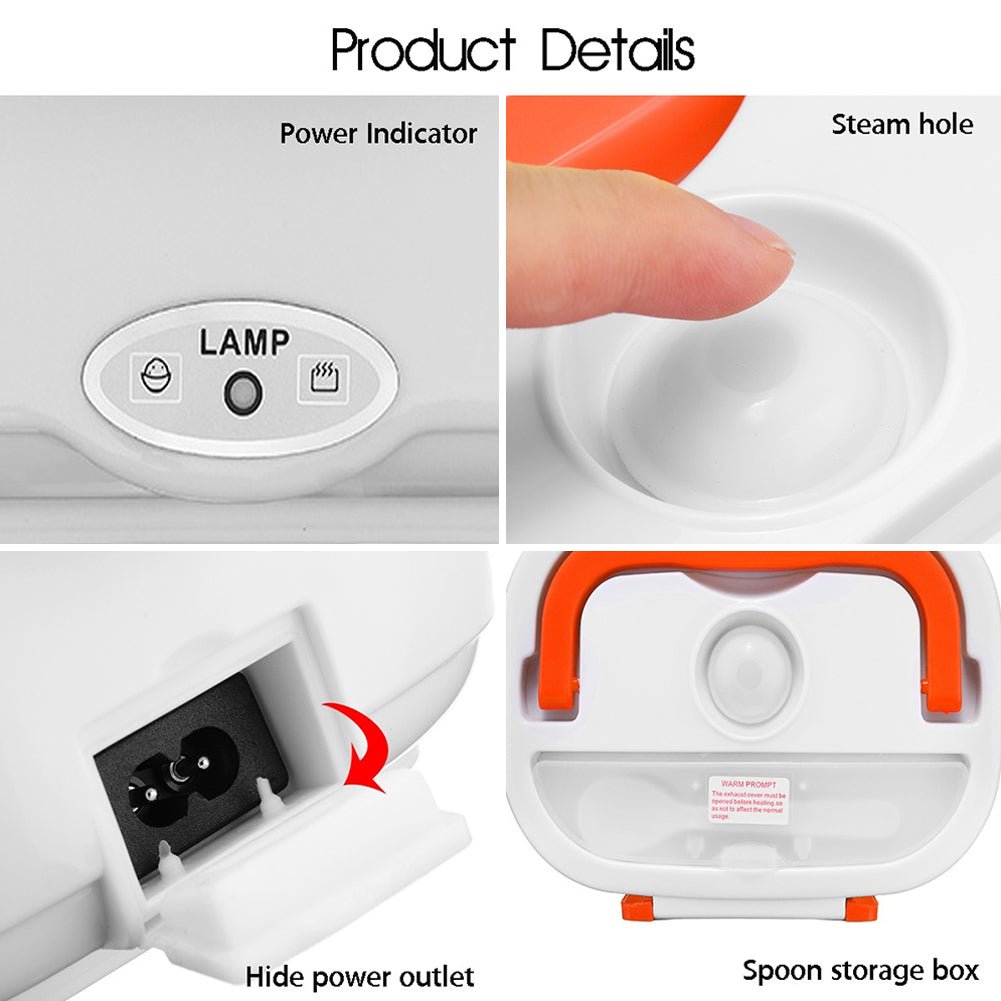 Portable Electric Meal Warmer Lunch Box