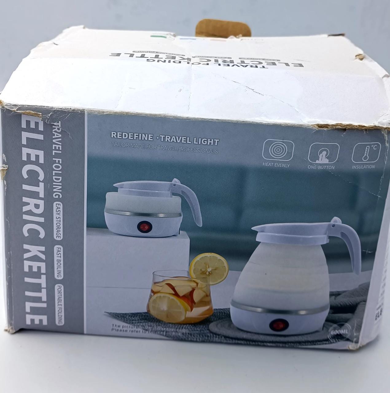 Portable Electric Kettle Compact, Fast Boiling Kettle