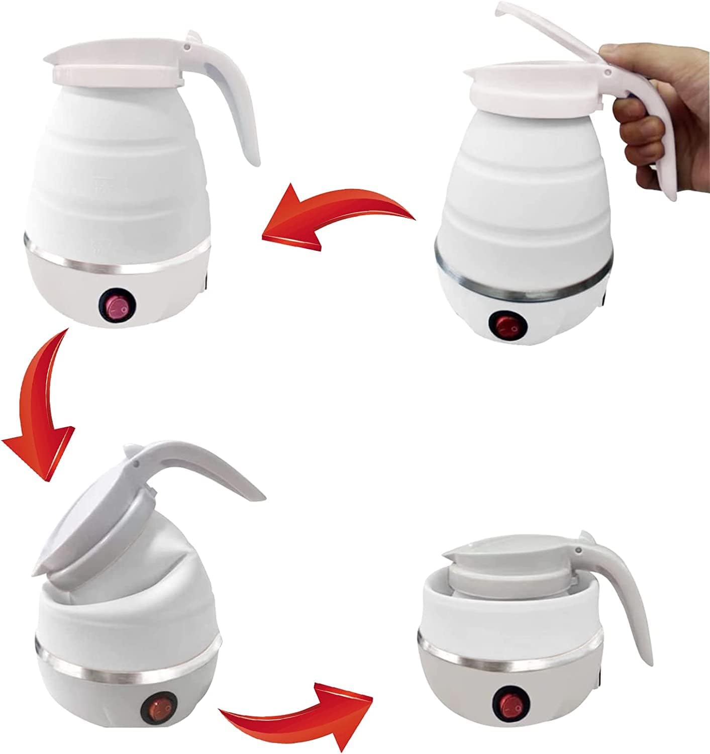 Portable Electric Kettle Compact, Fast Boiling Kettle