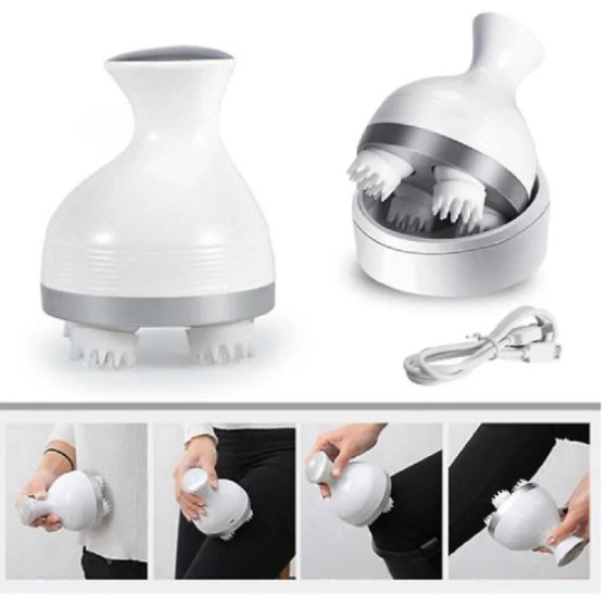 Electric Scalp Massager for Hair Growth & Stress Relief