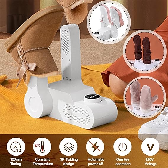 Portable Shoe Dryer for Wet Shoes, Boots & Sneakers