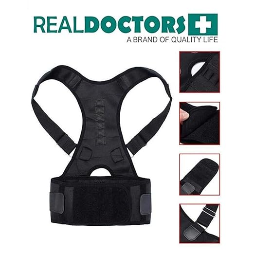 Shoulder and Back Support Belt for Posture Correction & Pain Relief