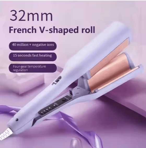 Sleek Edge Ceramic Hair Straightener for Silky, Straight Hair