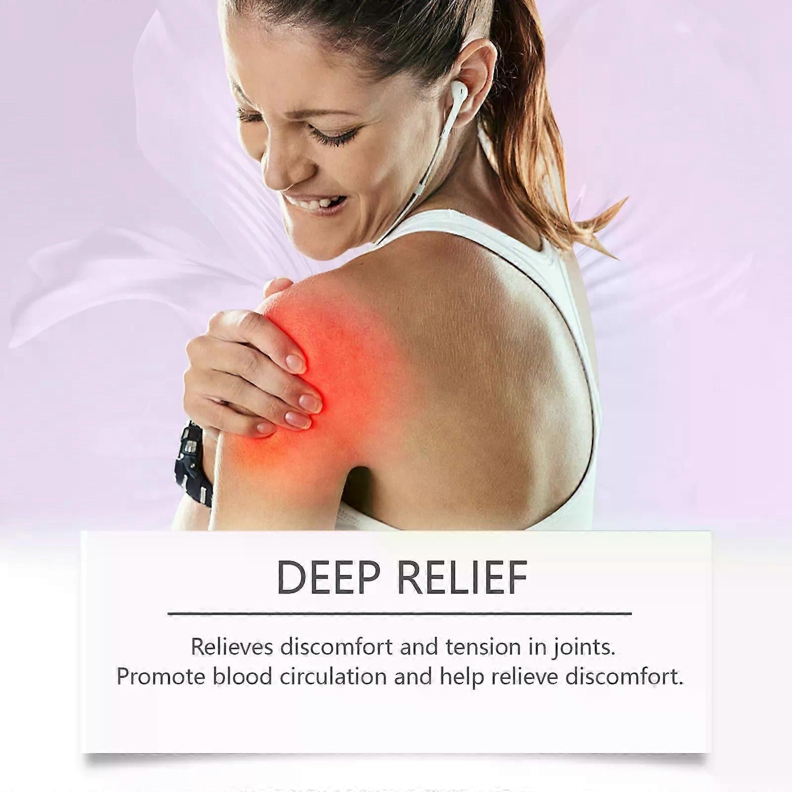 South Moon Natural Pain Relief Massage Gel for Back, Neck & Joint Pai