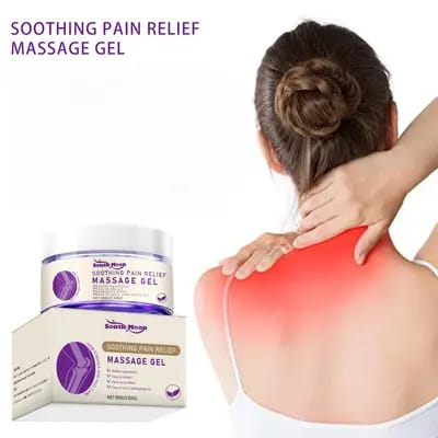 South Moon Natural Pain Relief Massage Gel for Back, Neck & Joint Pai