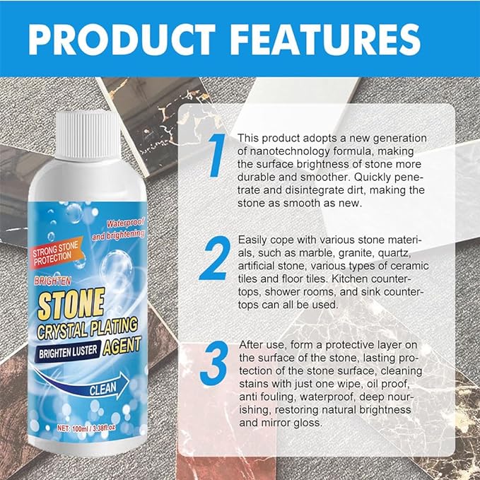 Stain remover for stone