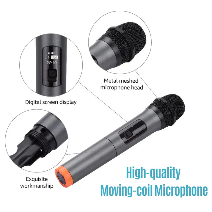 High-Quality Dual-Use Vocal Microphone