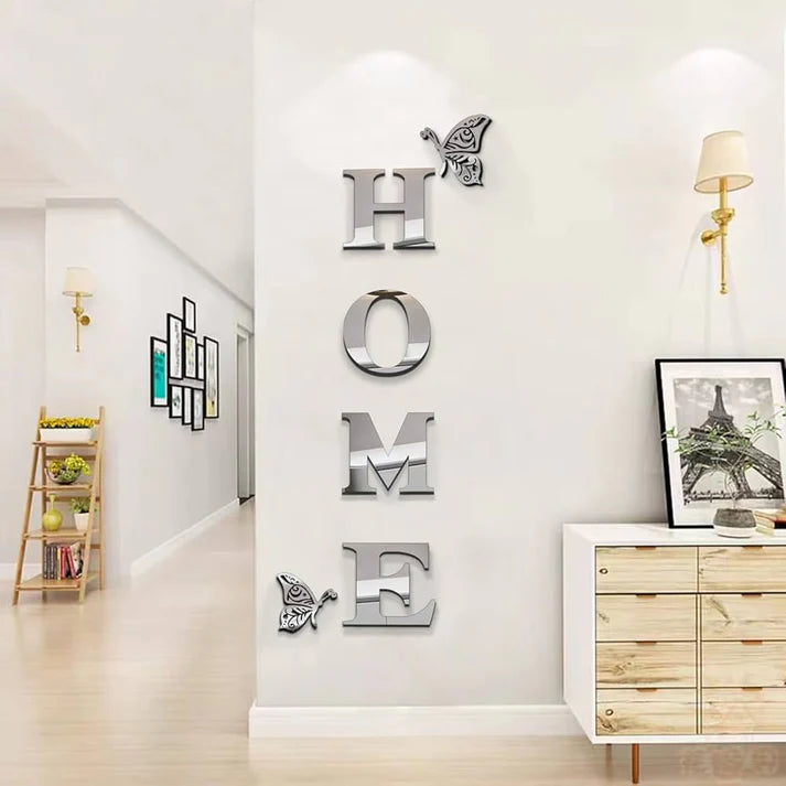 Home Acrylic Mirror Wall Decor