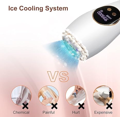 Ice-Cool IPL Hair Removal Handset