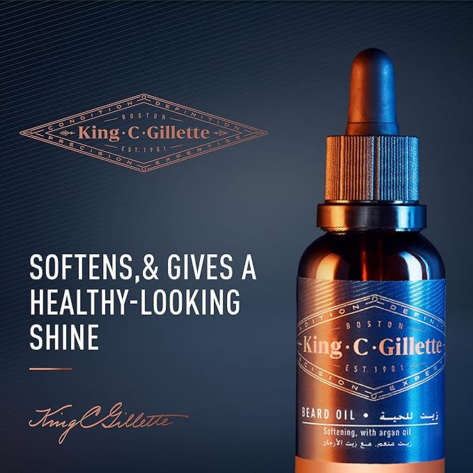 King C. Gillette Men’s Beard Grooming Kit