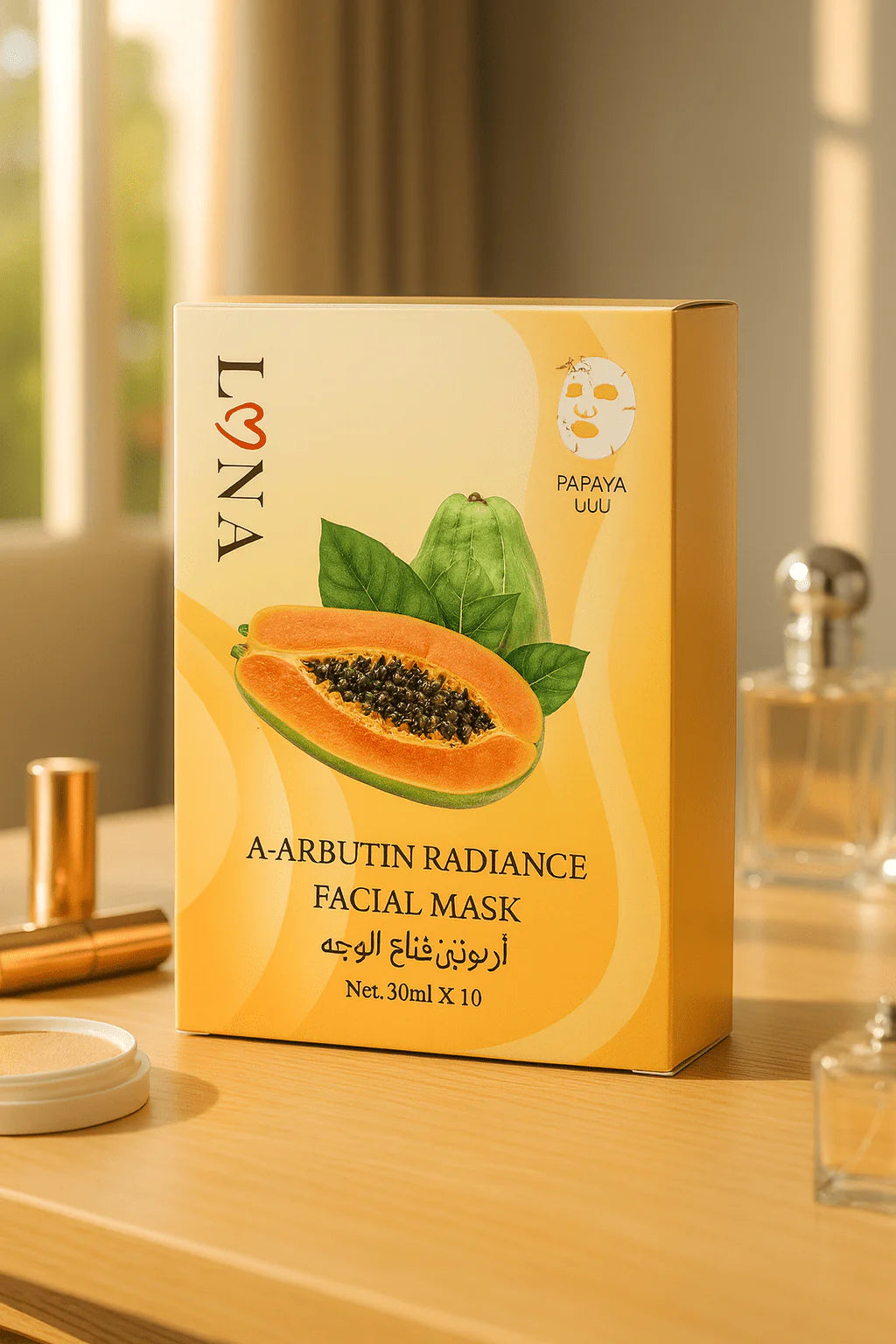 LONA A-Arbutin Radiance Brightening Facial Mask