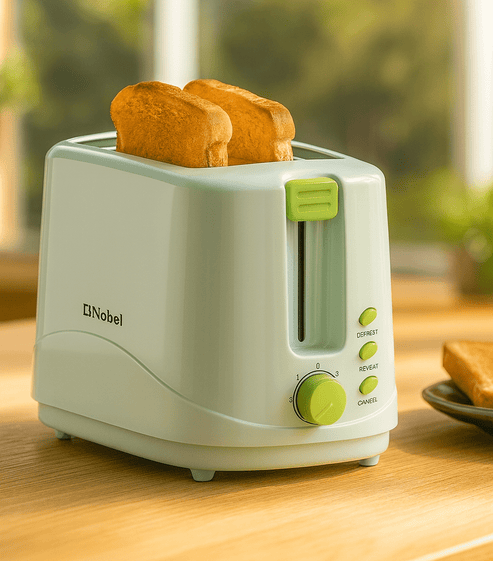 Nobel Electric Bread Toaster Easy Breakfast Maker