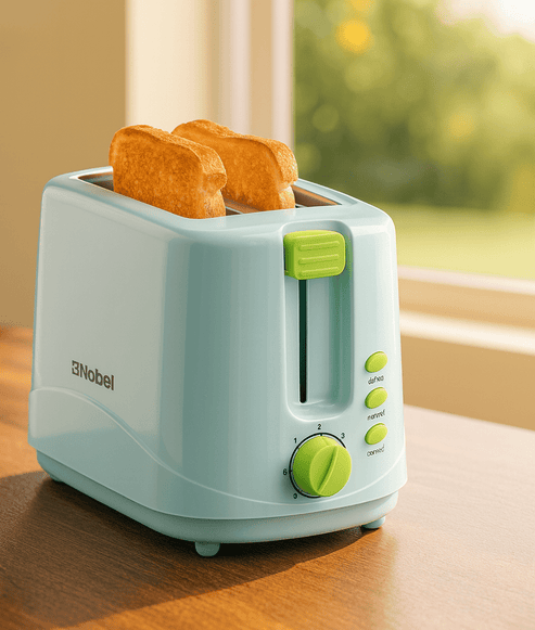 Nobel Electric Bread Toaster Easy Breakfast Maker