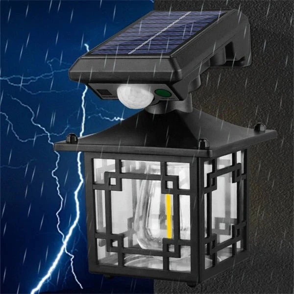 Waterproof Solar Sensor Wall Light