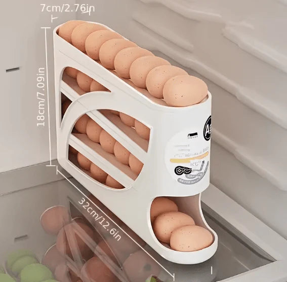Rolling Egg Rack