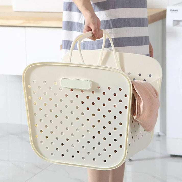 Portable Rolling Storage Basket