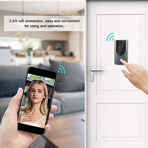 Smart Home WiFi Video Doorbell Wireless Camera Door Bell