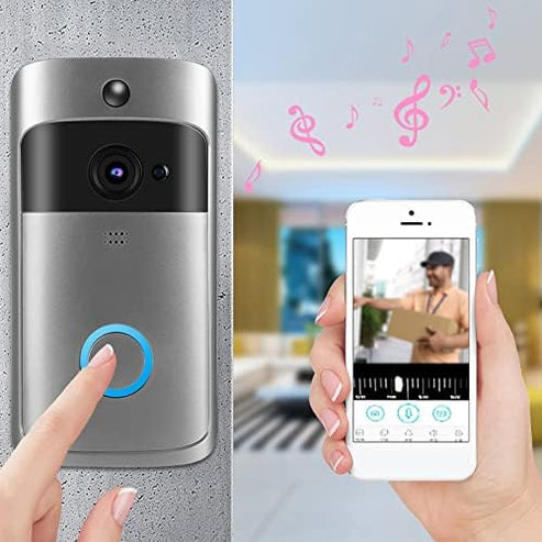Smart Home WiFi Video Doorbell Wireless Camera Door Bell